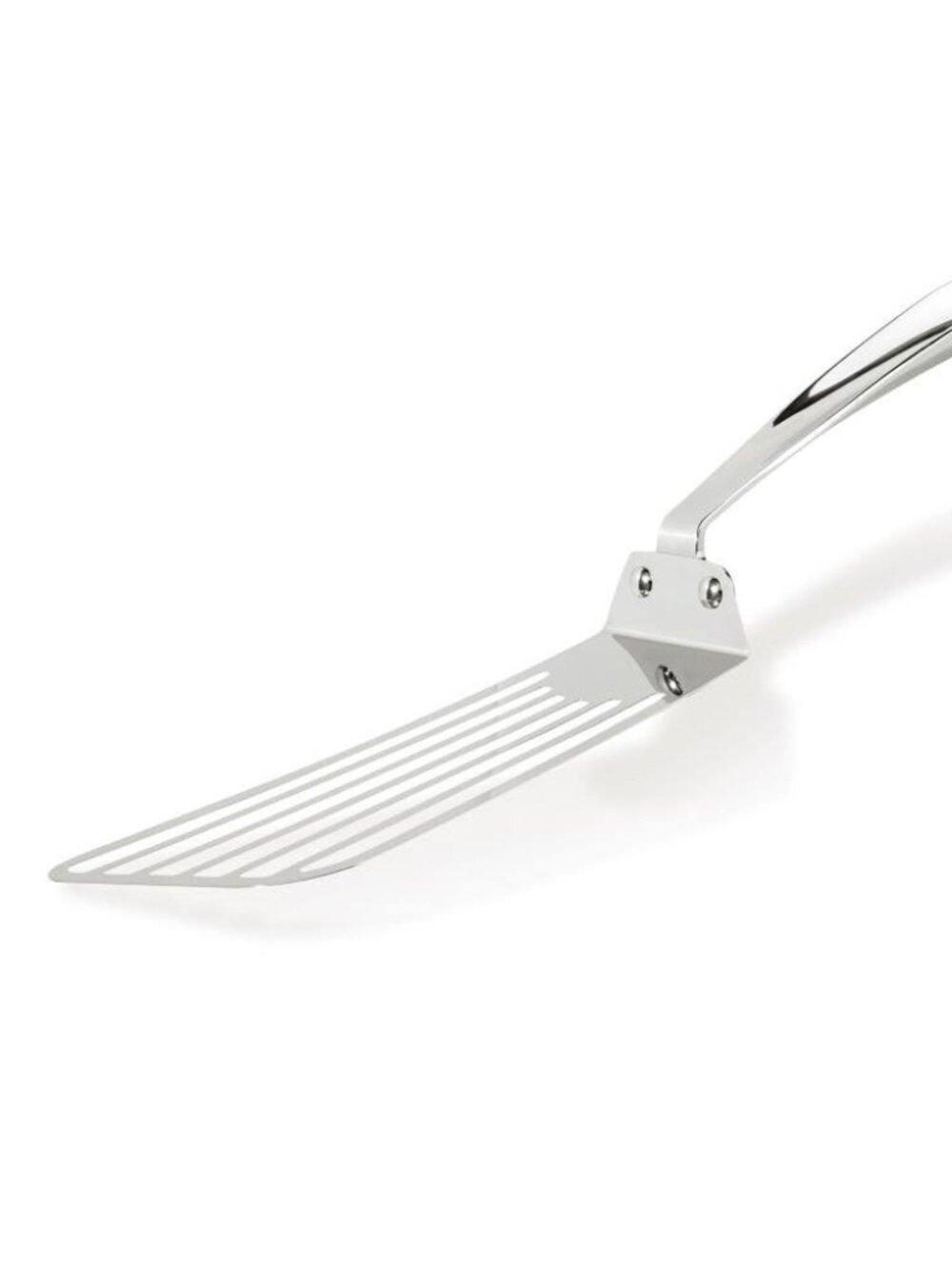 All-Clad Silver Stainless-Steel 13inch Slotted Flex Turner NWT